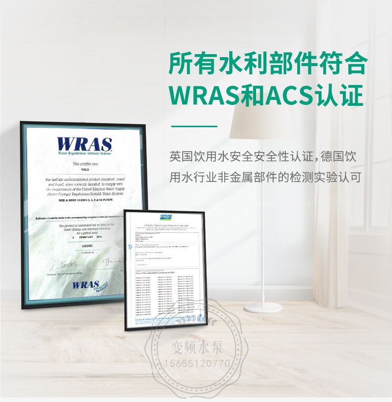 Wilo威乐EMC203自动家用增压泵(图9)